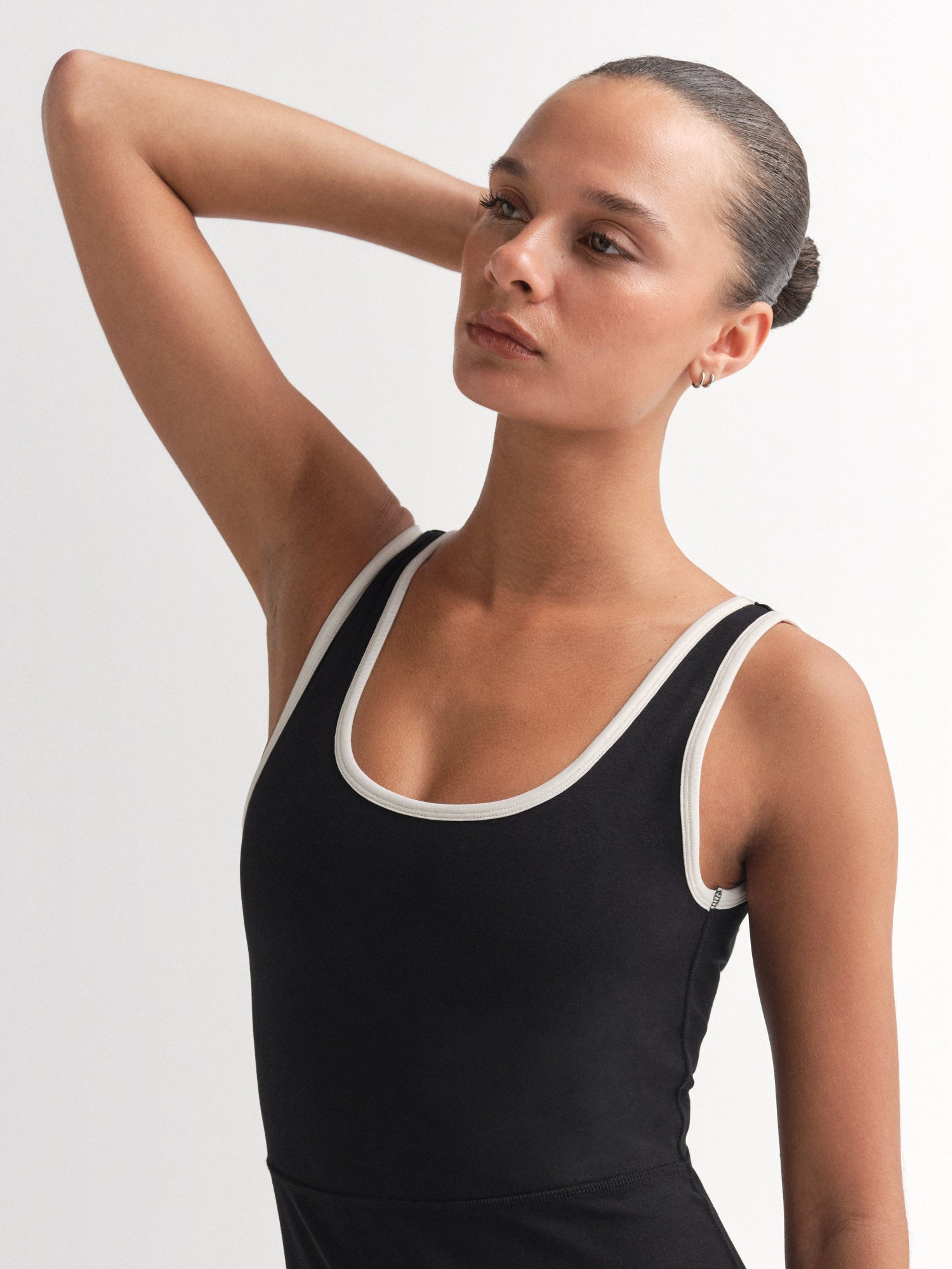 Organic Stretch Contrast Unitard