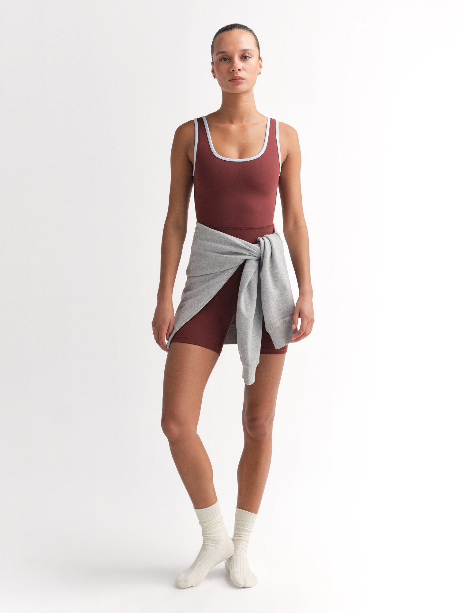 Organic Stretch Contrast Unitard