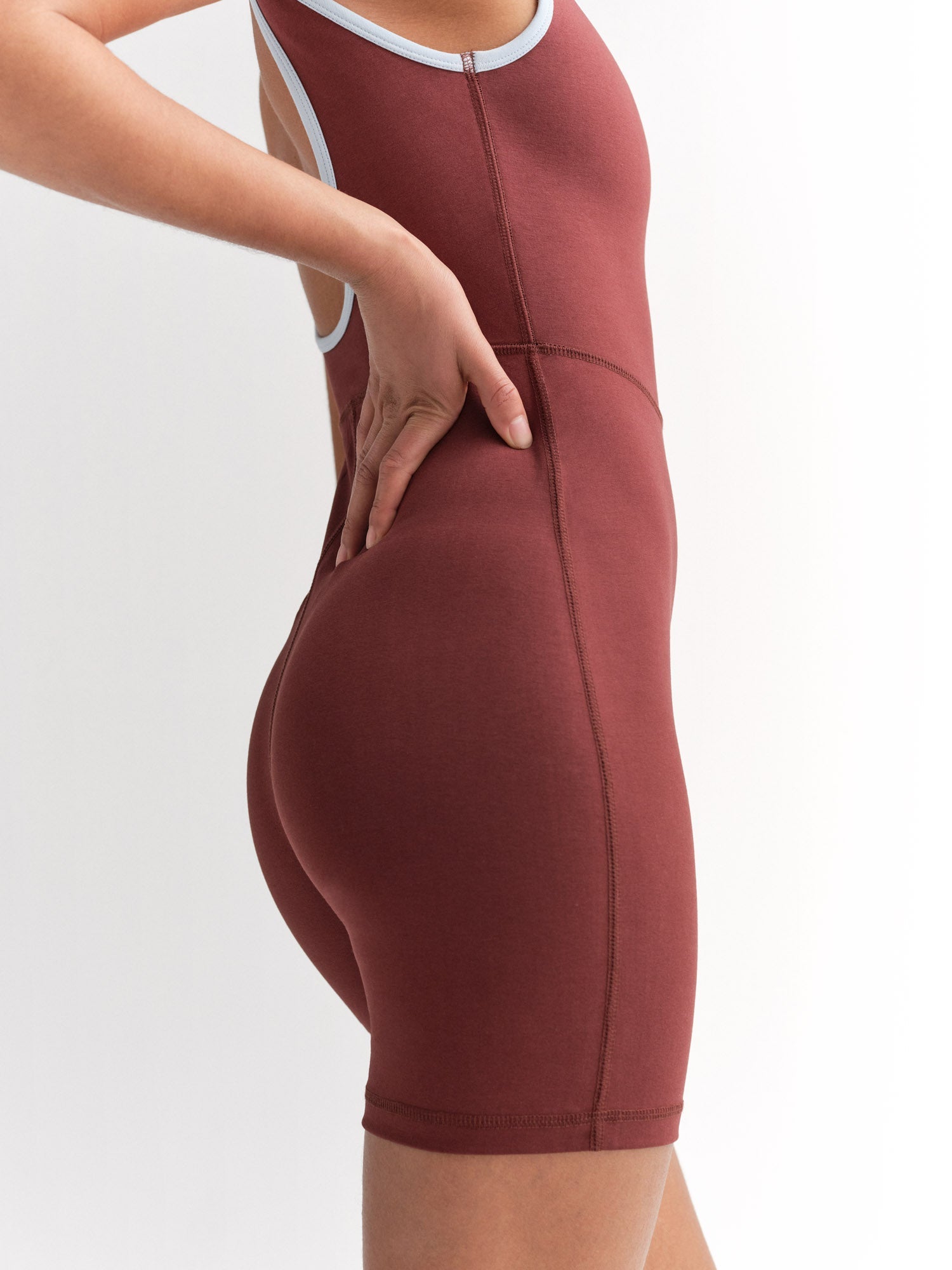 Organic Stretch Contrast Unitard