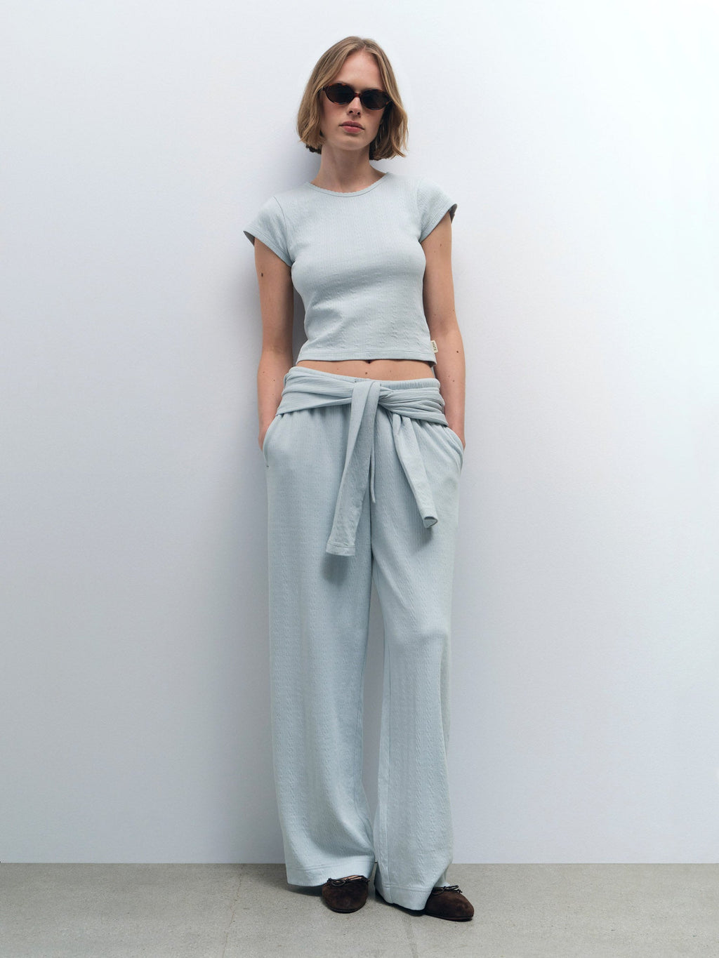 Organic Pointelle Pant