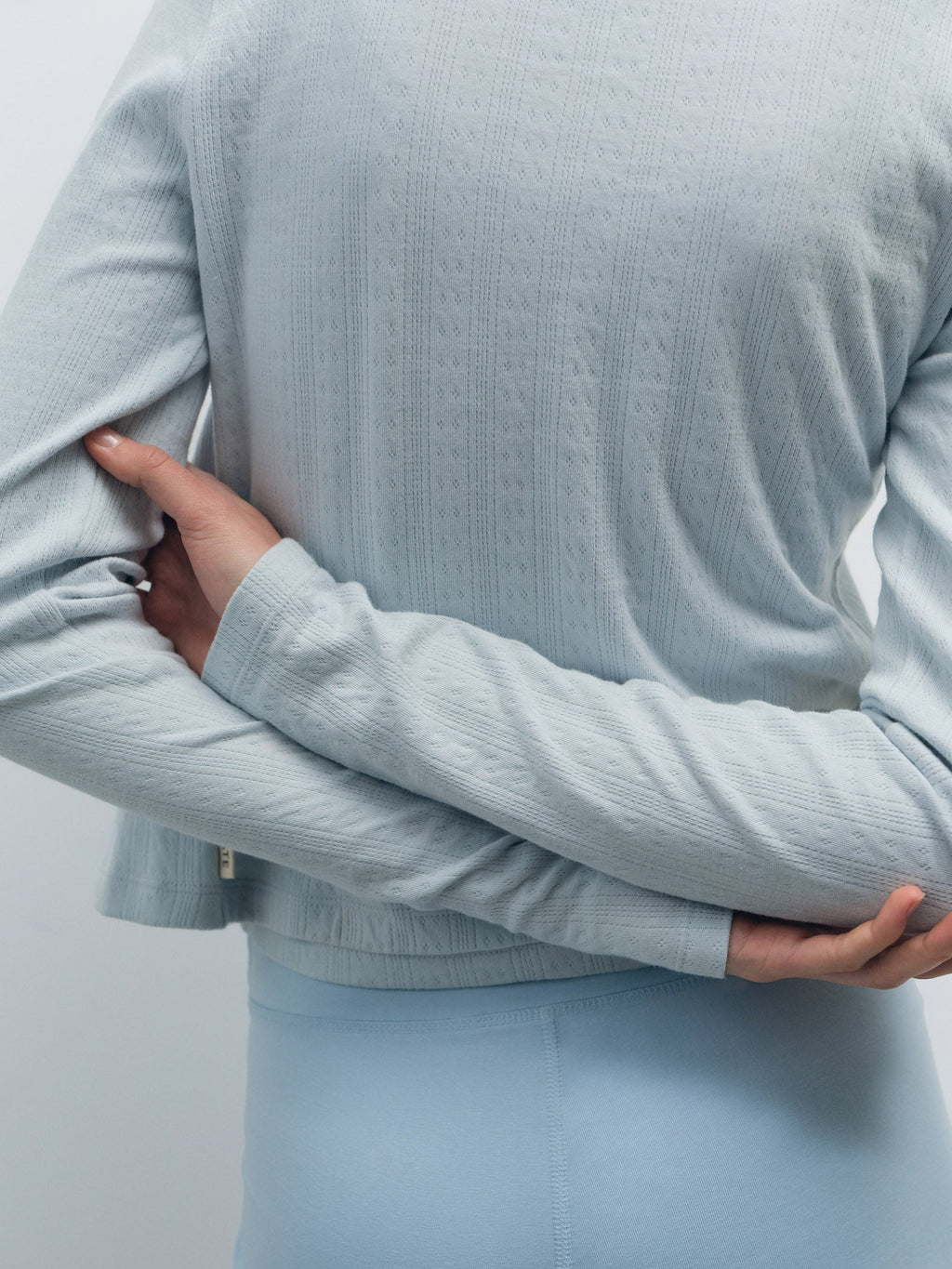 Organic Pointelle Cardigan