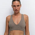 Organic Stretch V-Neck Bra