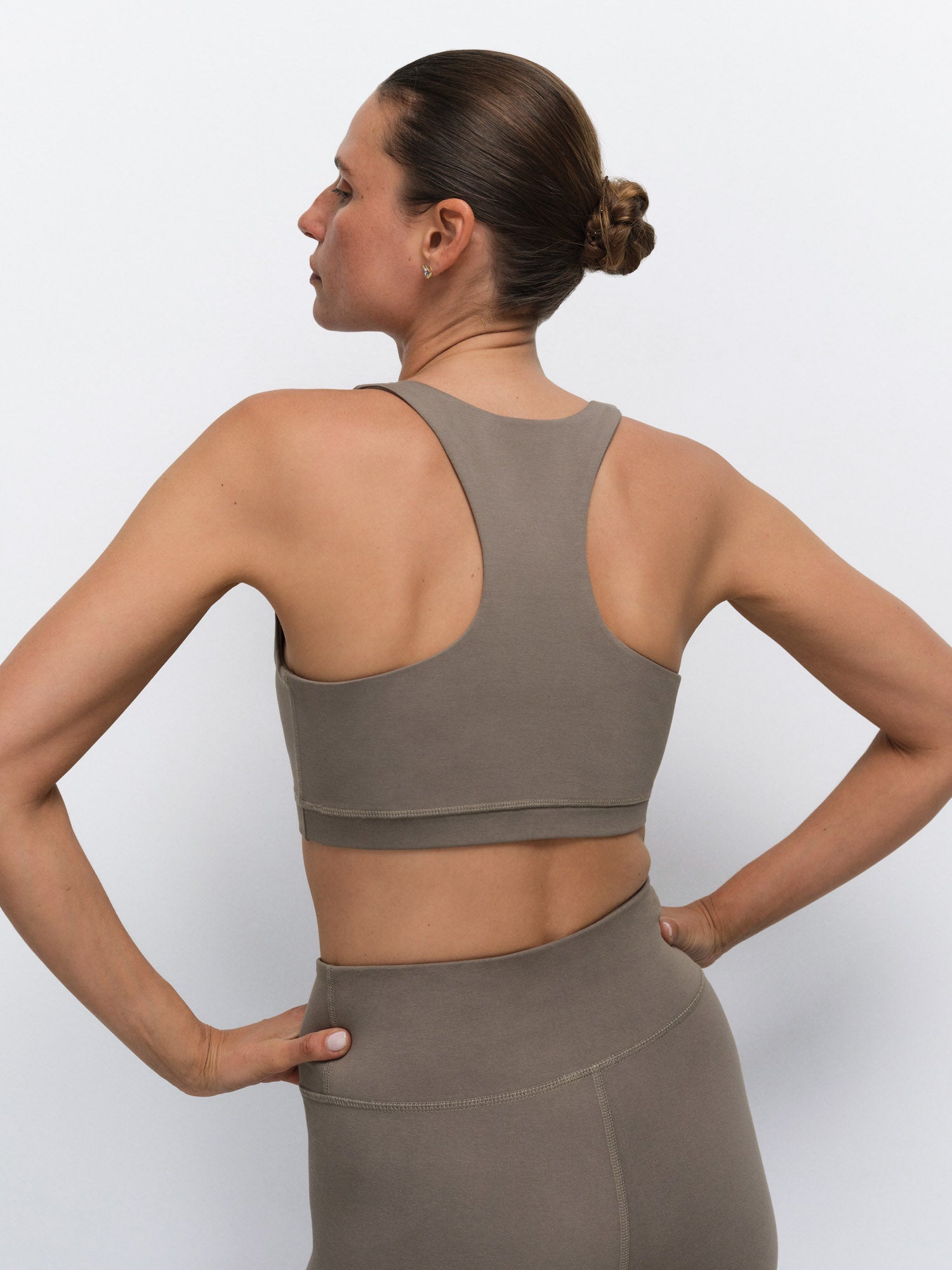 Organic Stretch V-Neck Bra