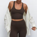 Organic Stretch Crop Racer Tank
