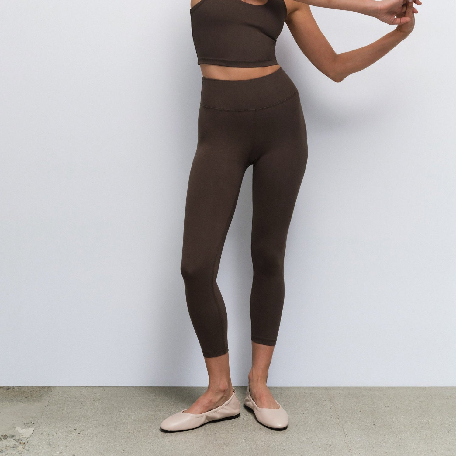 Organic Stretch Midi Legging