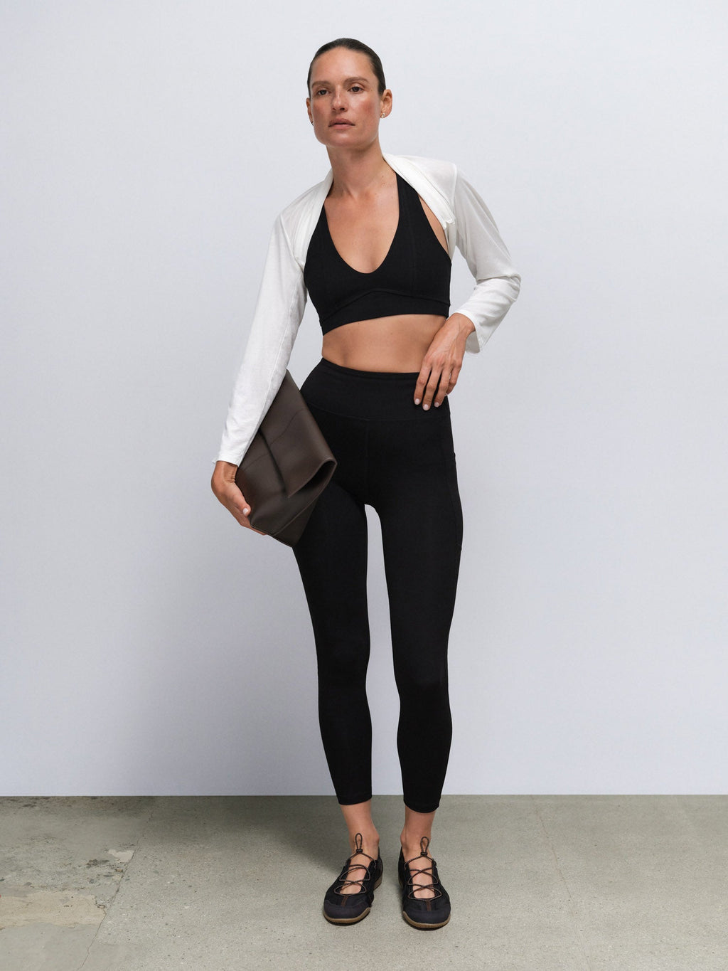 Organic Stretch V-Neck Bra