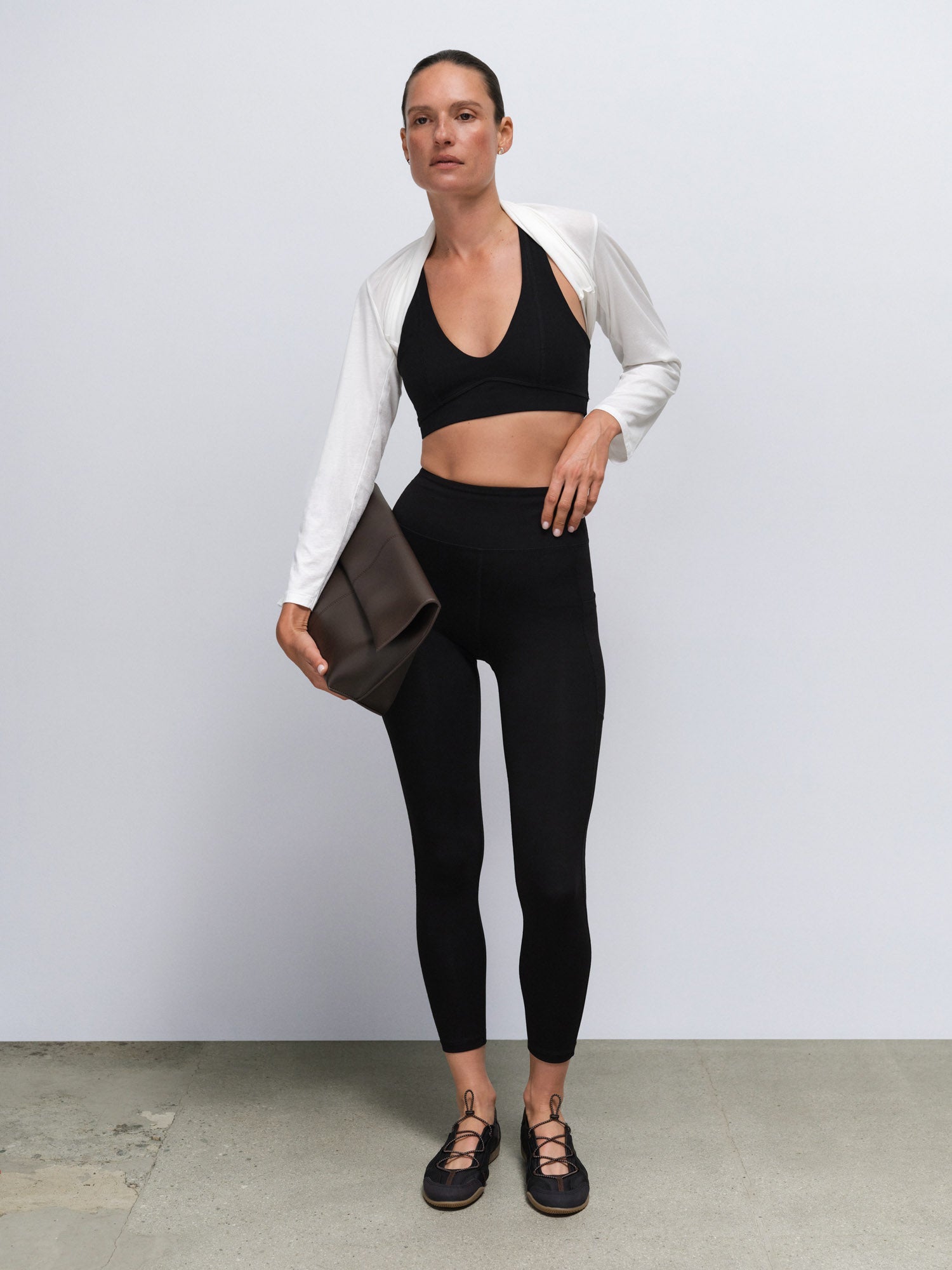 Organic Stretch V-Neck Bra