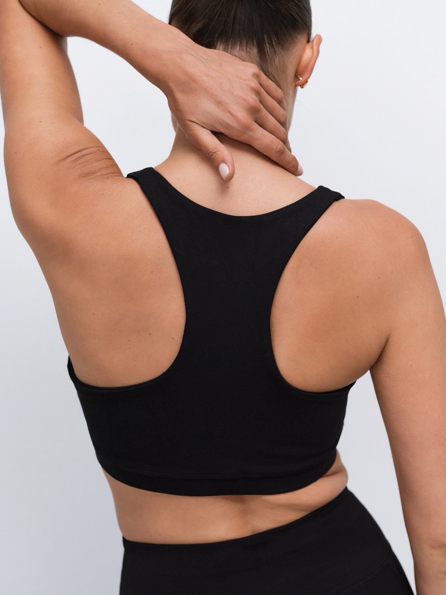 Organic Stretch V-Neck Bra