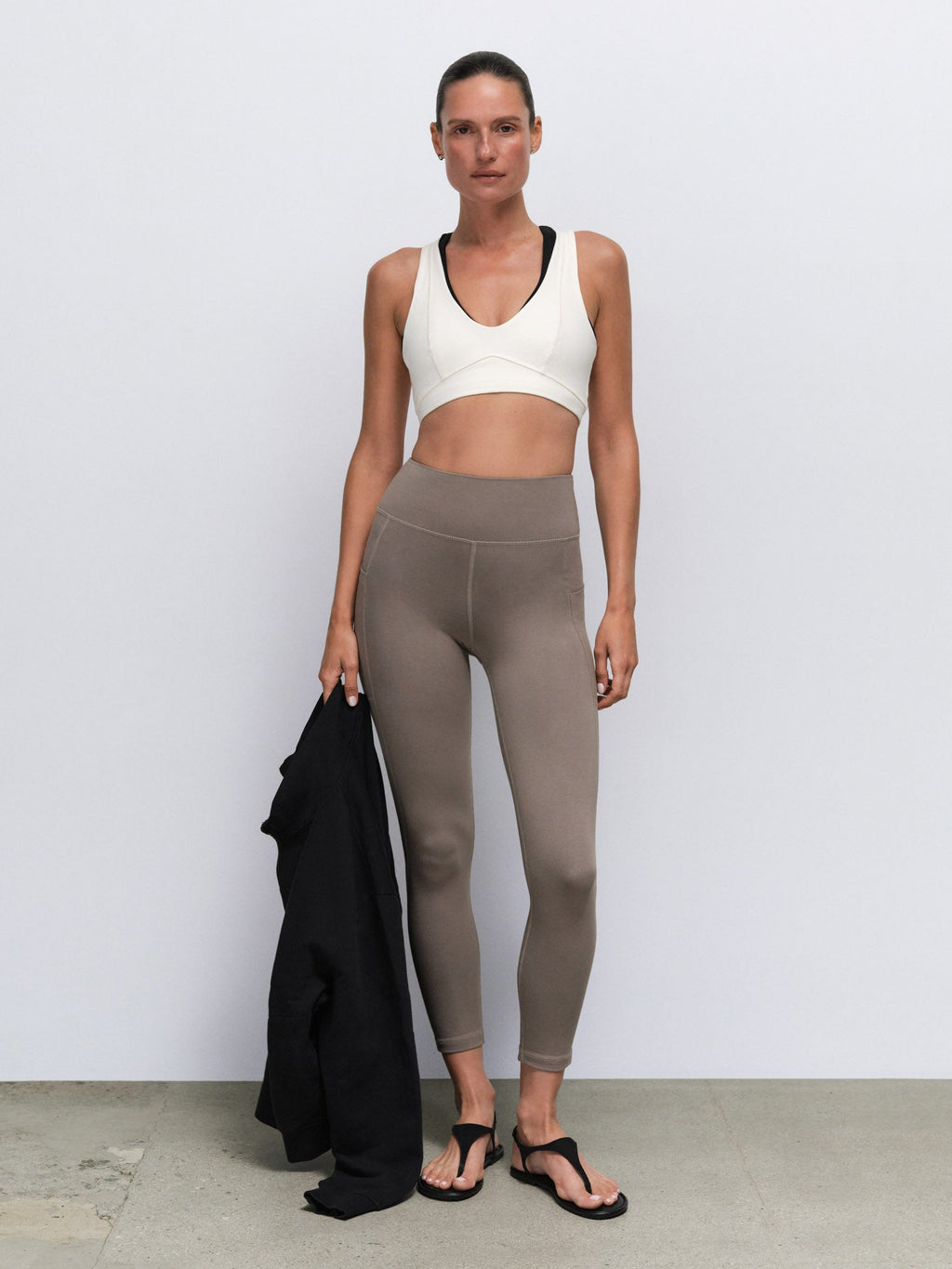 Organic Stretch V-Neck Bra