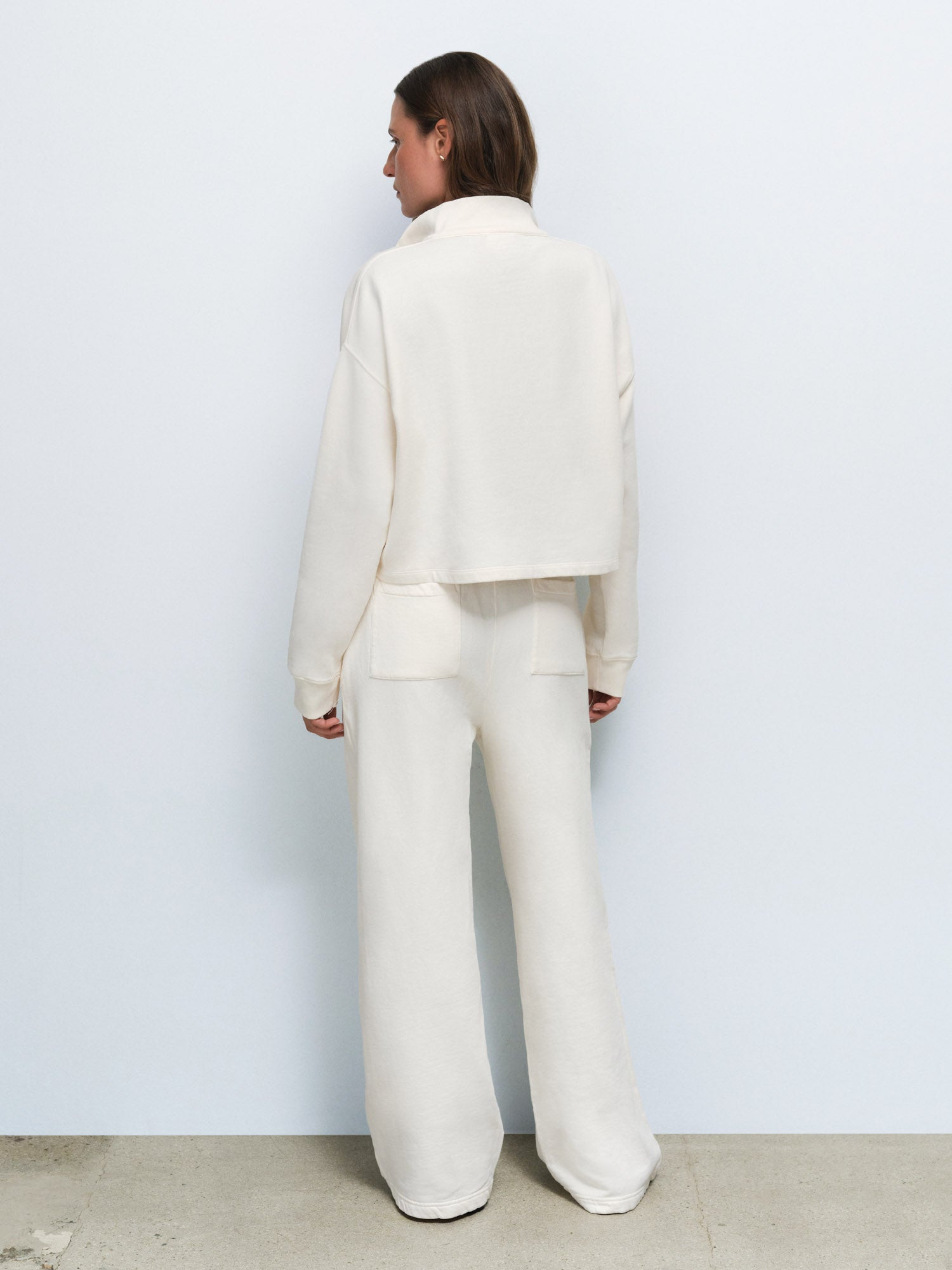 Organic Fleece Straight Leg Sweatpant