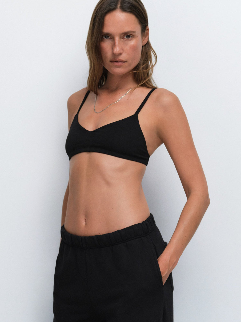 Organic Fleece Straight Leg Sweatpant