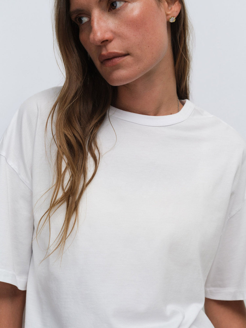 Organic Pima Oversized Tee