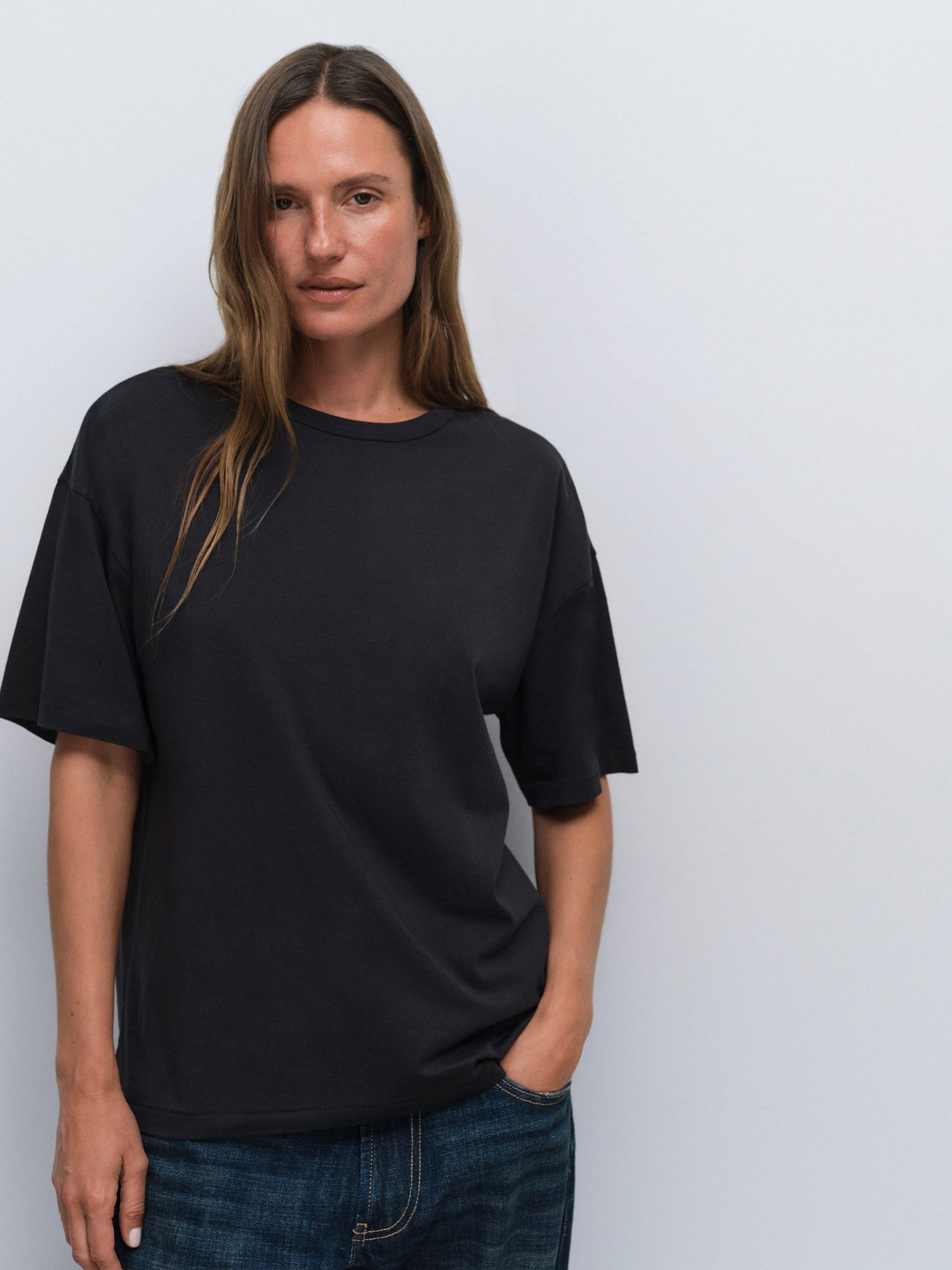 Organic Pima Oversized Tee