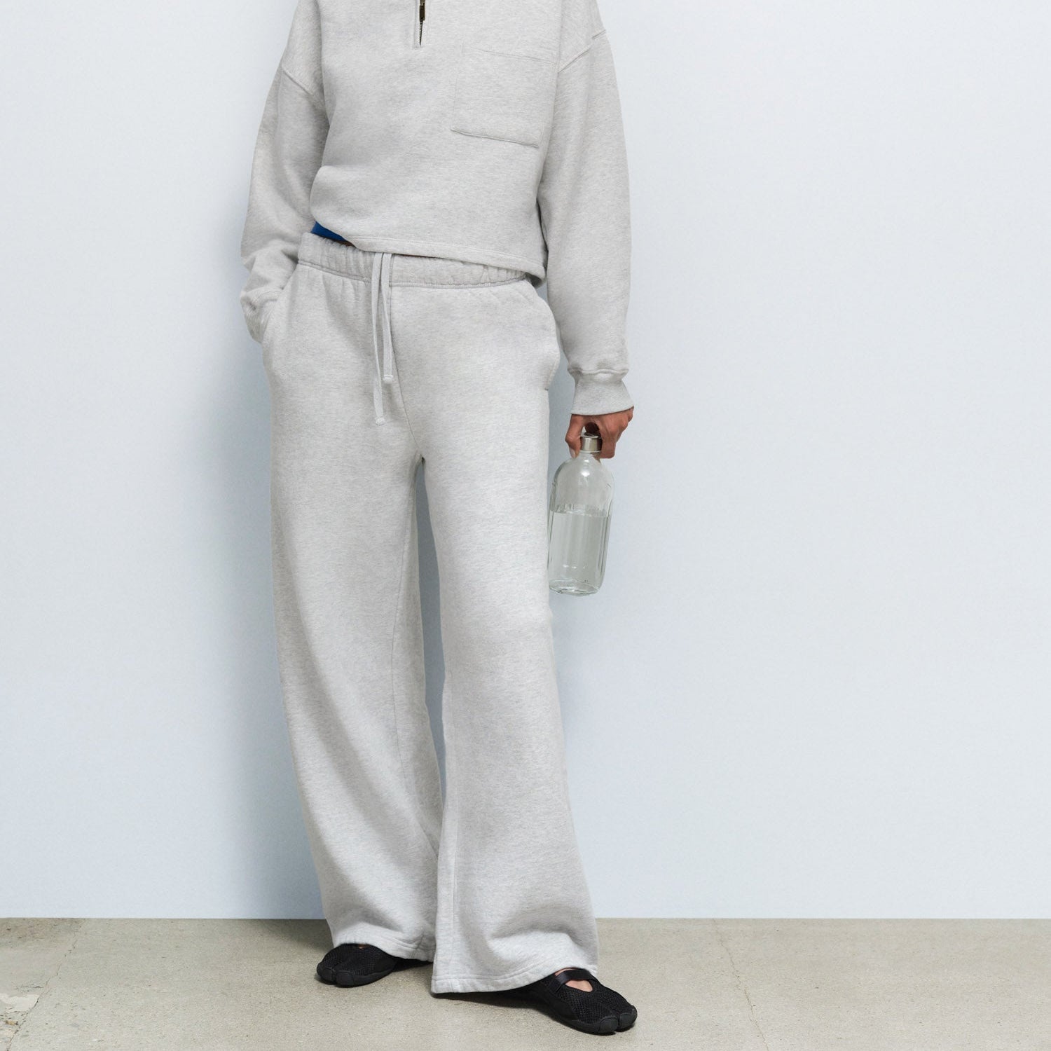 Organic Fleece Straight Leg Sweatpant