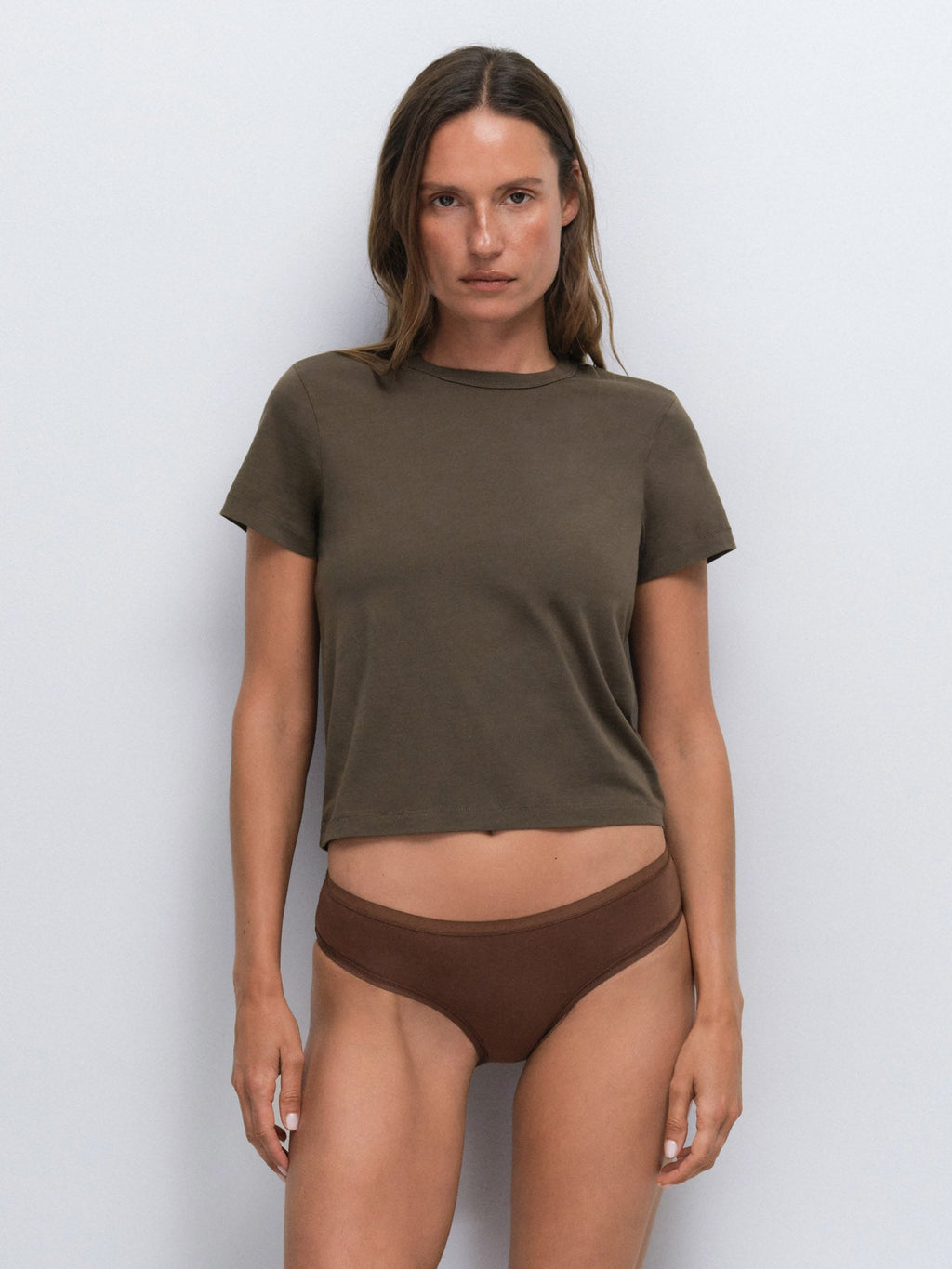 Organic Pima Shrunken Tee