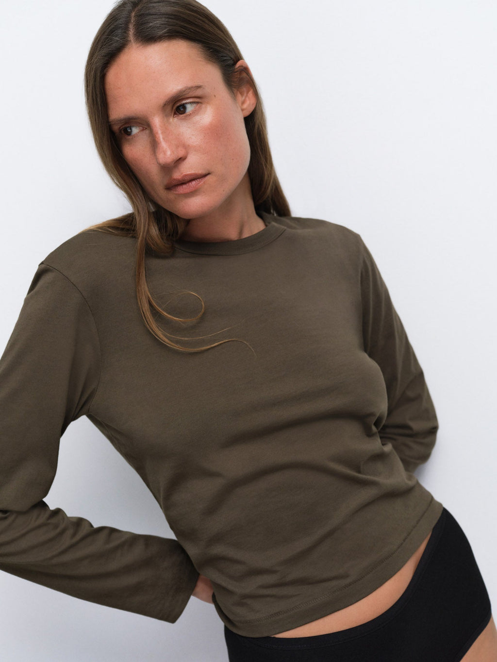 Organic Pima Long Sleeve Tee