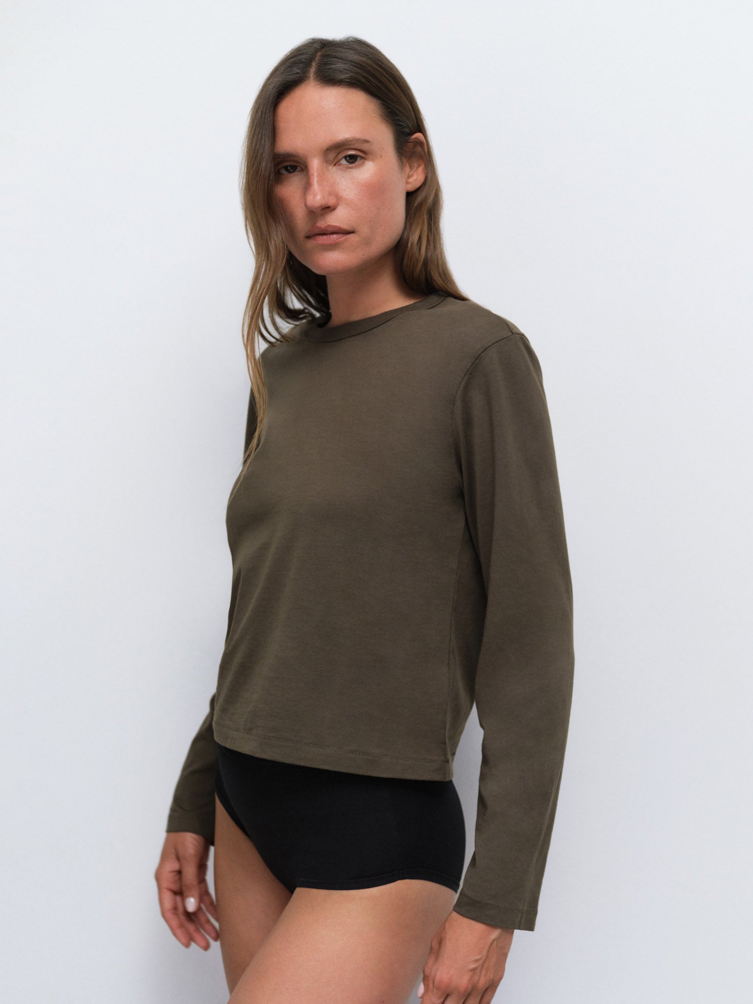 Organic Pima Long Sleeve Tee