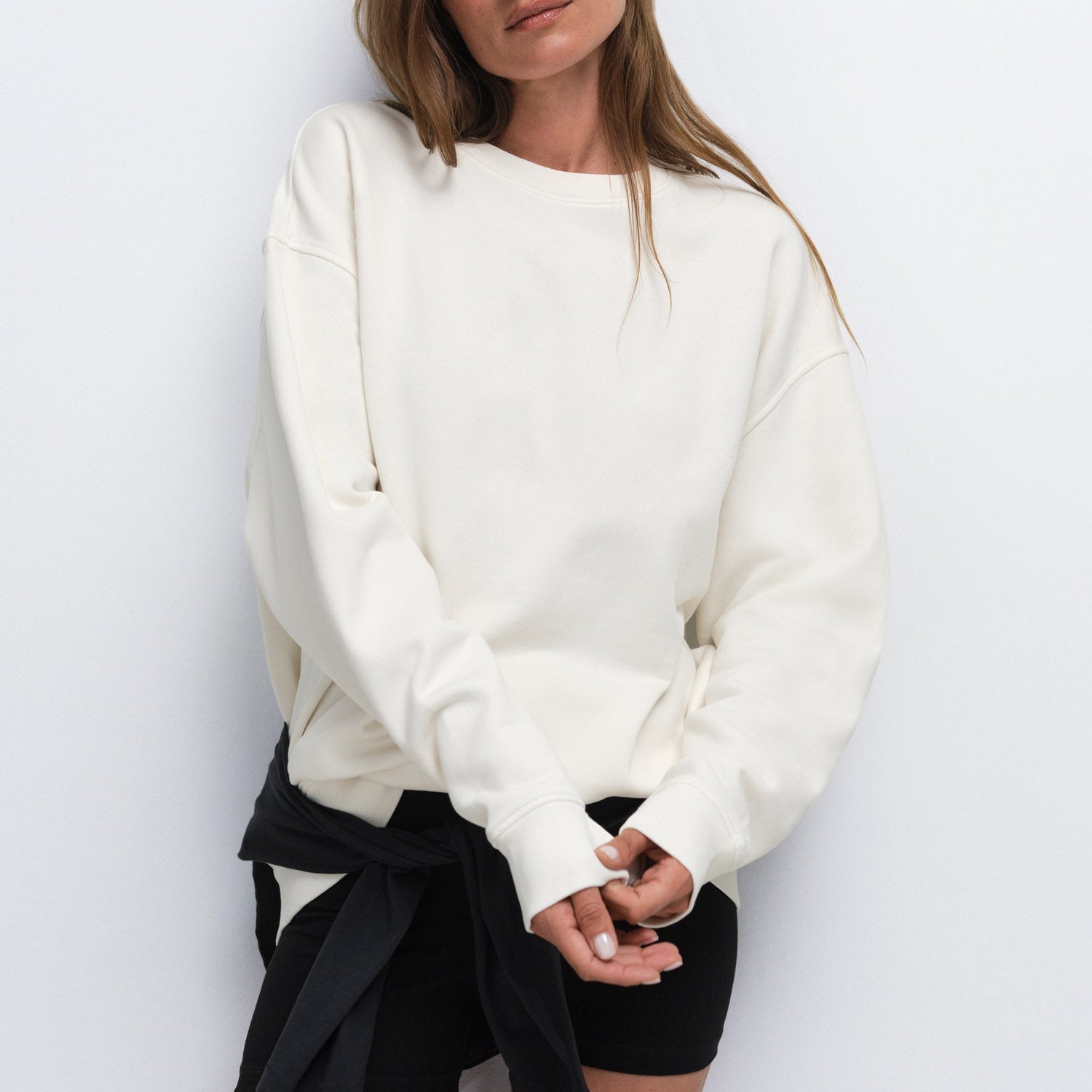 Organic Fleece Oversized Sweatshirt