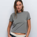 Organic Pima Shrunken Tee