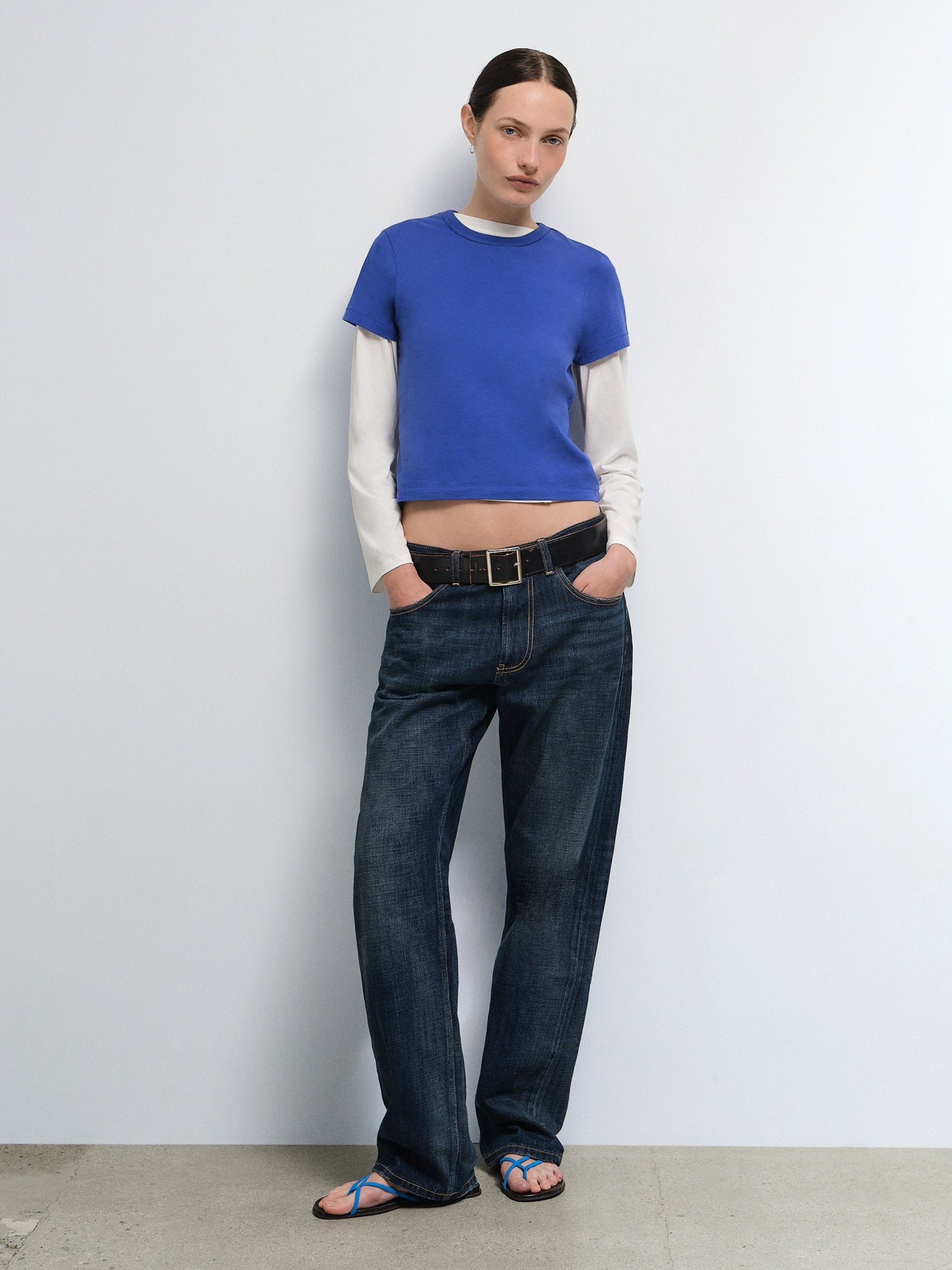 Organic Pima Shrunken Tee
