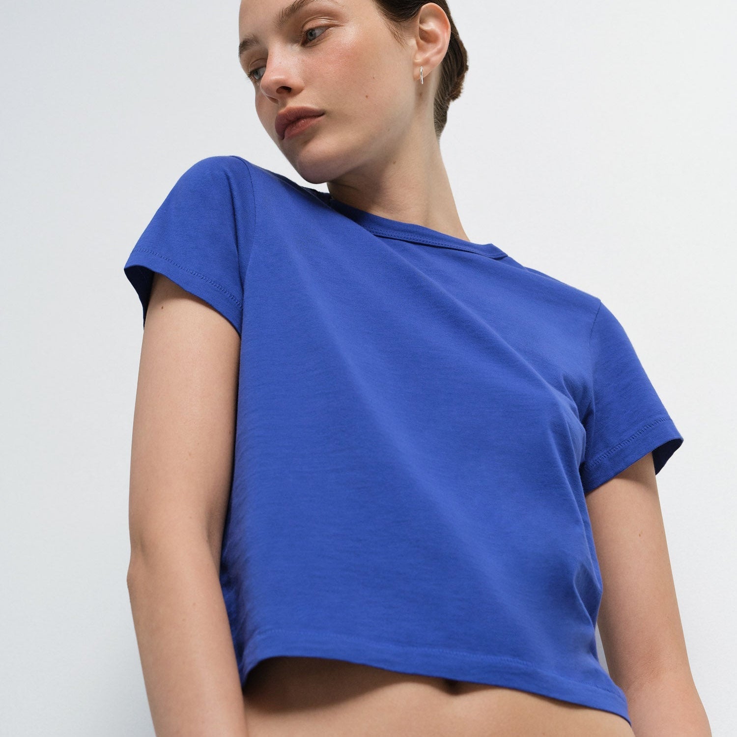 Organic Pima Shrunken Tee