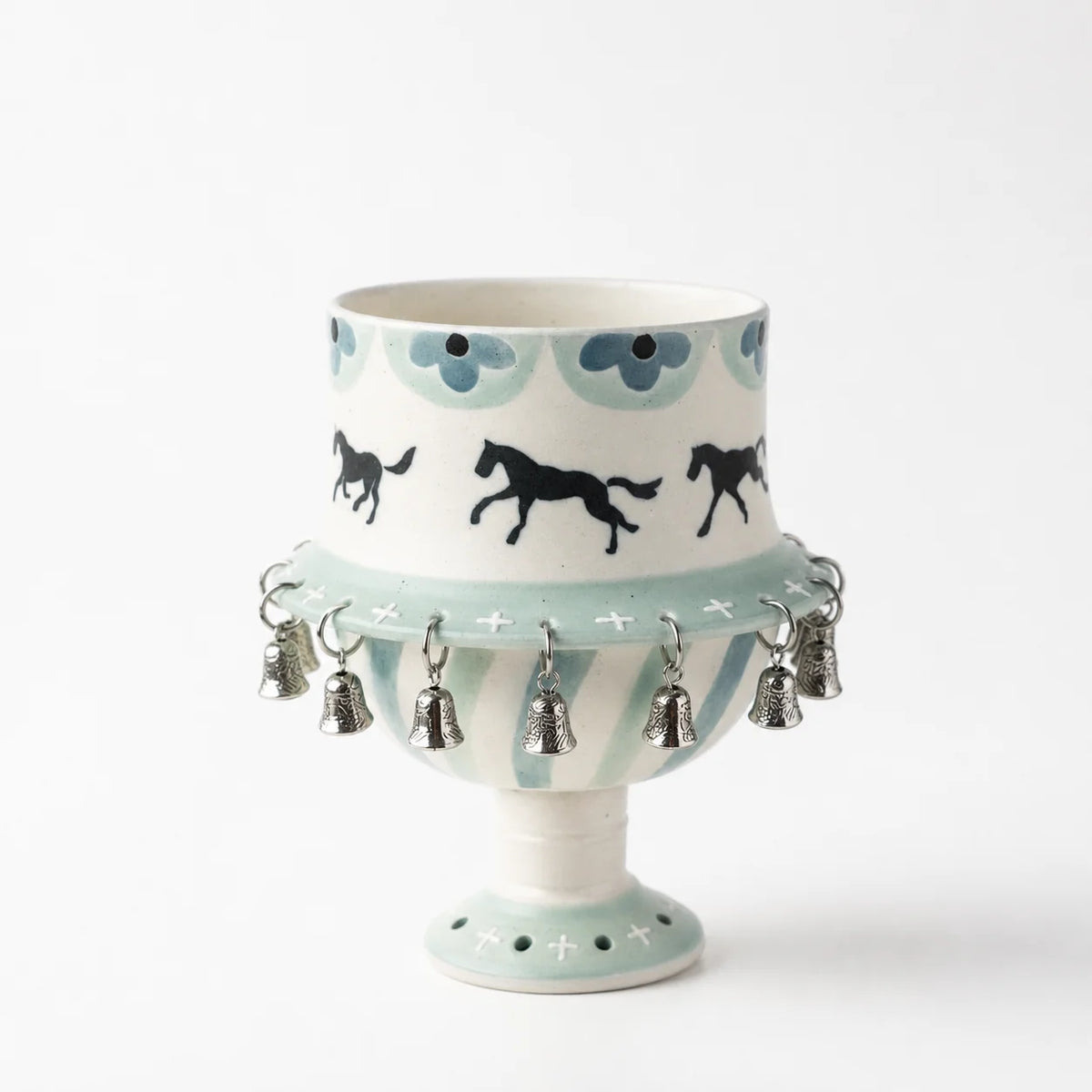 Handcrafted Ceramic Spinner Goblet