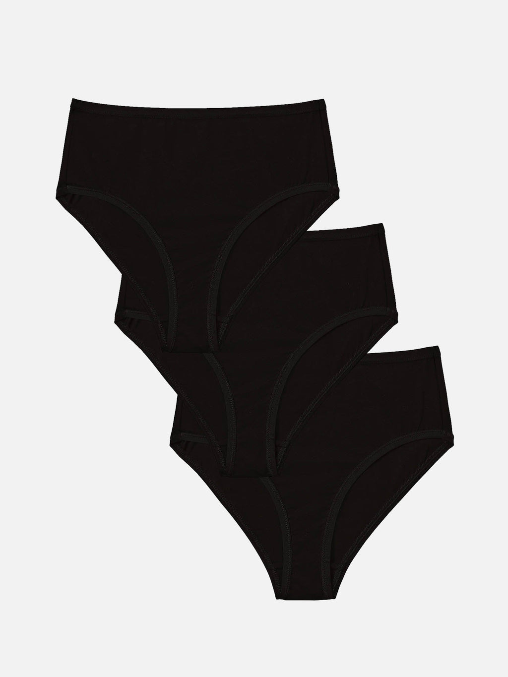 Organic Comfort High Waist Brief 3 Pack