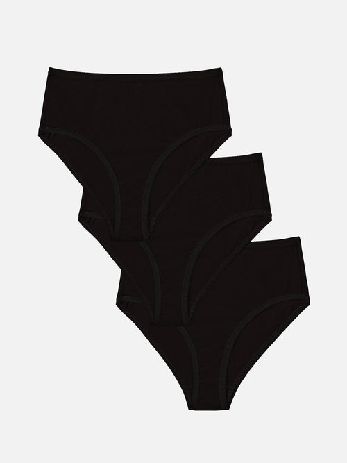 Organic Comfort High Waist Brief 3 Pack