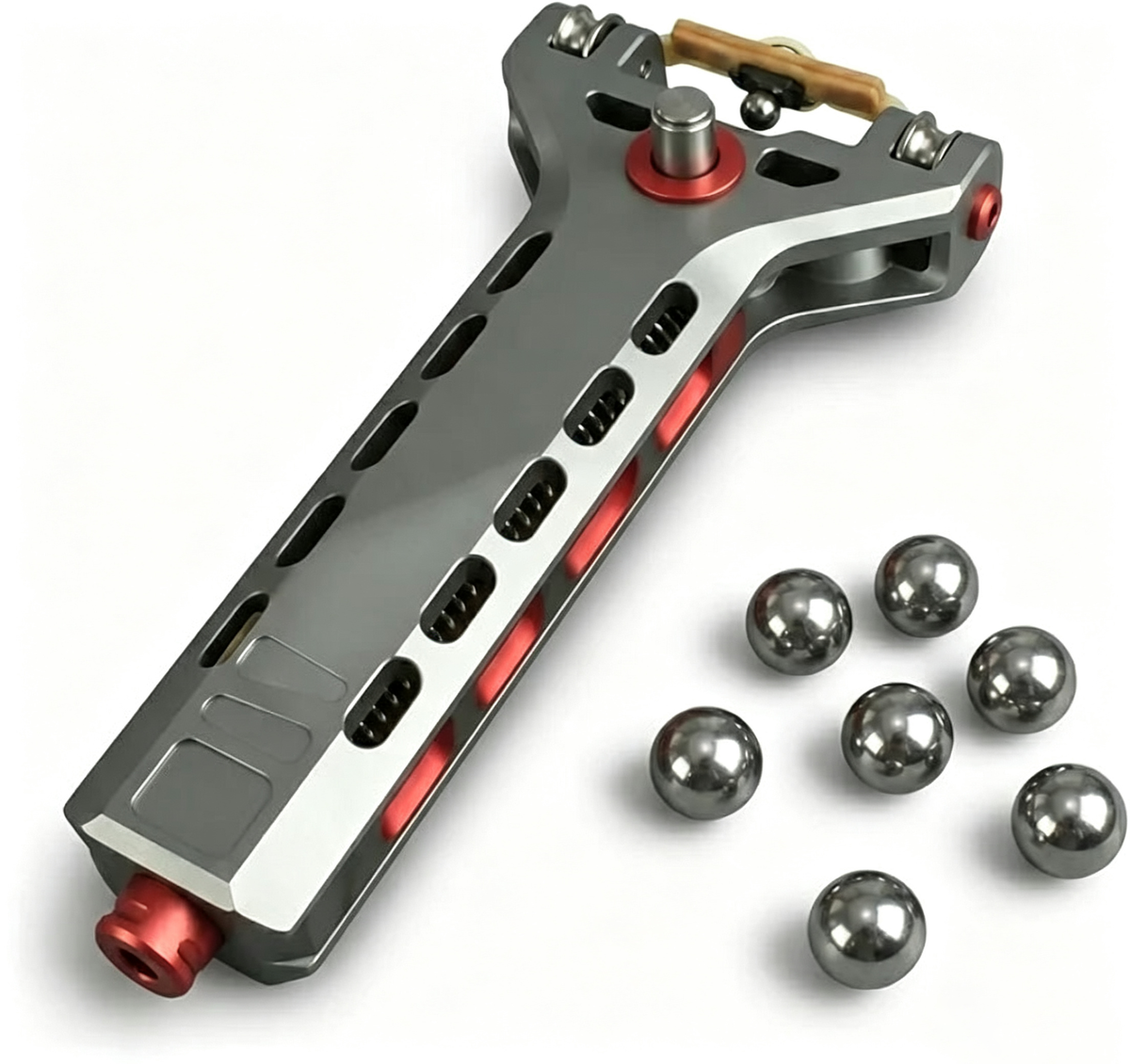 Semi-auto G5 High Precision CNC Aluminum Alloy Professional Slingshot Catapult